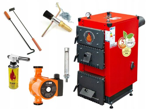  BOILERS FURNACES FURNACES WOOD GASIFYING BOILER 5 CLASS 8kW A+