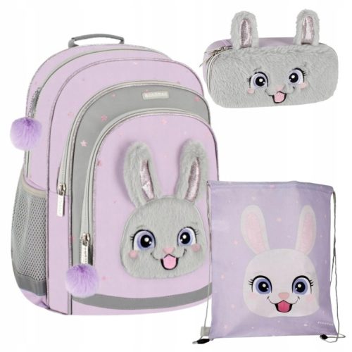  Starpak Multi-Compartment School Backpack Purple, Pink, Grey and Silver 23 l + 2 more products