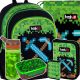  Hash black school backpack with multiple compartments, brown and beige tones, green tones, multicolored 20 l + 4 more products