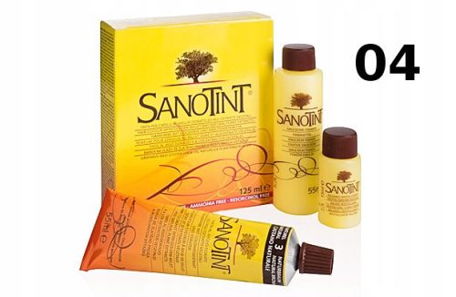  Sanotint 04 Light Brown Natural Hair Color