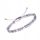  Women's String Bracelet Natural Stone Fluorite 4mm
