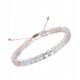  Women's String Bracelet Natural Stone Morganite 4mm