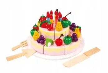  Wooden Cake and Accessories Small Foot Design 7794