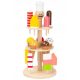  Wooden ice cream stand 16 pcs. Small Foot ice cream shop