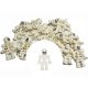  LEGO Figure 5pcs Skeleton skeleton skeleton gen047