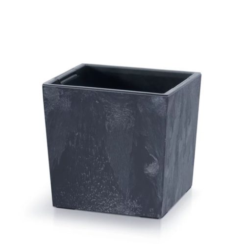  UBRI SQUER LOW ANTHRACITE FLOWER POT DURS300LE CONCRETE