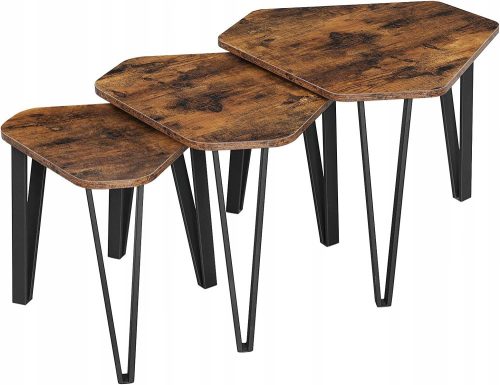  VASAGLE SET WITH 3 LIVING TABLES
