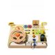  MONTESSORI, SENSORY BOARD, FOR TRAVEL, LIGHT AND SOUND EFFECTS, STEERING WHEEL