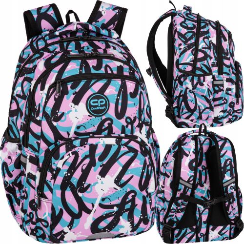  COOLPACK YOUTH SCHOOL BACKPACK FOR GIRLS, SWEET Chaos