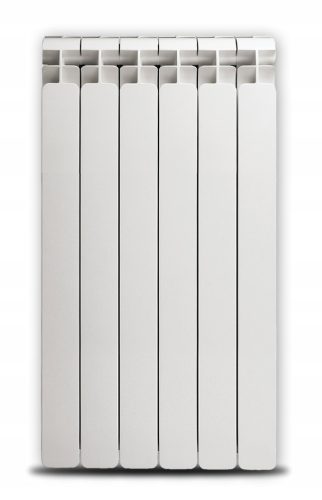  Alba 800 Italian aluminum radiator, 10 ribs, white