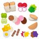  MELISSADOUG FELT SANDWICHES SET 33 PIECES FOR SHOP KITCHEN BREAKFAST DINNER