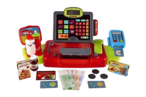  Electronic cash register for children with accessories