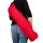  Energetic red cotton yoga mat bag. Very roomy.