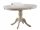  Round extendable table Signal Tables 106 x 106 x 76 cm white