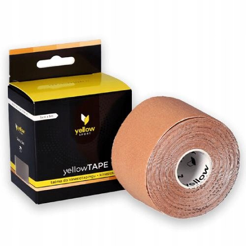  Elastic tape yellowTAPE 5 cm x 5 m flesh-colored