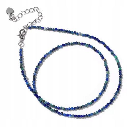  Choker Necklace Natural Stone Azurite