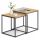  SoBuy Wooden Coffee Table with Square Top, 38 x 38 x 41 cm, Sonoma Oak