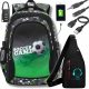 5-in-1 Large School Backpack Set with USB Charging Port & Shoulder Bag