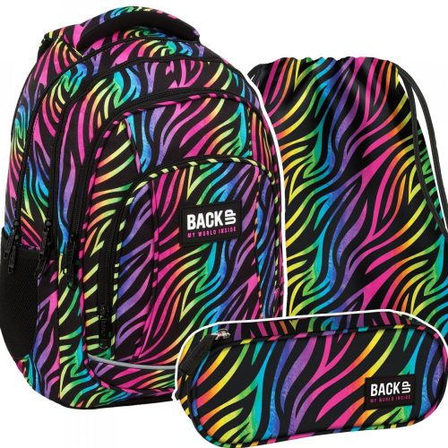  School Backpack with Multiple Compartments Backup Multicolor 26 l + 2 more products