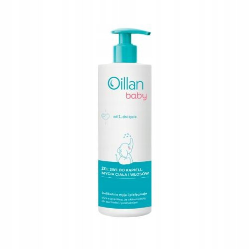  Oillan Baby 3in1 bath gel for body and hair 400ml