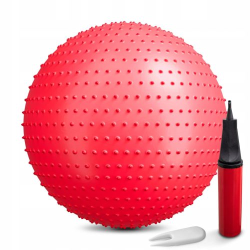  5902308230330 Fitness ball with studs 65cm HS-065GB