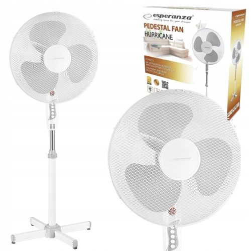  Esperanza EHF001WW ventilateur sur pied noir