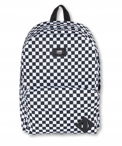  VANS School Backpack with one compartment, white, black, 22 years