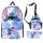  STICH SCHOOL BACKPACK SET PENCIL BAG 3IN1, Lilo and Stitch, Multi-colored