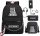  BLACKPINK LISA ROSE JISOO Multi-compartment School Backpack, Black, 4 Years Old