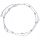  Silver bracelet leg 925 double balls hearts hearts