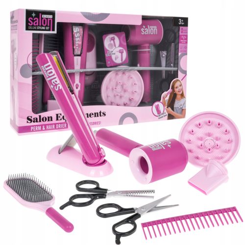  Hairdresser's set HAIRDRESSER hair salon Hair straightener brush