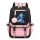  Lilo and Stitch School Backpack with Multiple Compartments fitgq0 Pink Shades