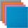  Lego baseplate 32x32 set of 4 gray blue pink orange