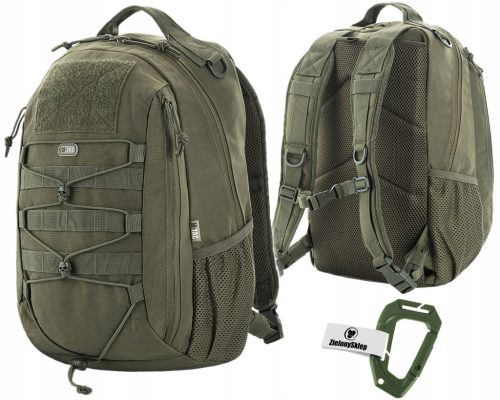M-Tac Urban Line Force Pack Olive Backpack + Dominator Tactical Carabiner