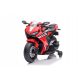  Battery operated motorbike for children Honda LED electric red