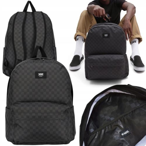 Vans Old Skool Classic Backpack - Multi-Compartment, 22L Durable Daypack