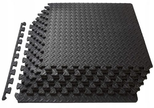  EVA Exercise Mat 180cm x 120cm Black