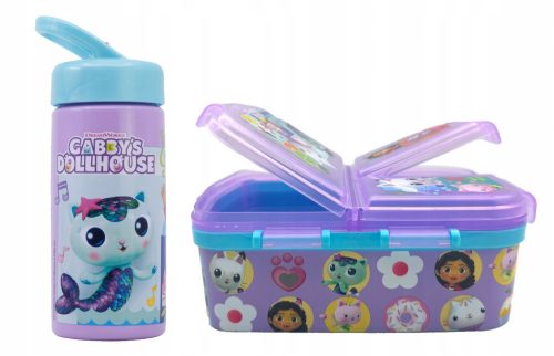  Stor Koci Domek Gabi Lunchbox 480 ml + Stor Koci Domek Gabi Water Bottle 410 ml