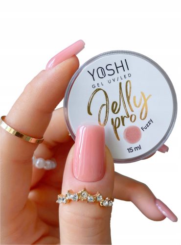  YOSHI JELLY PRO BUILDING GEL JELLY NUDE PINK FUZZY 15 g