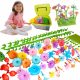  BLOCKS CREATIVE FLOWERS GARDEN CONSTRUCTION FLOWERS LARGE 135 PIECES