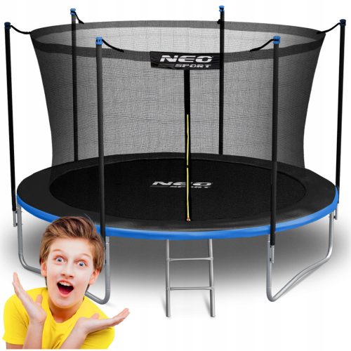  Neo-Sport trampoline with net 252 cm FT 8 (244-252 cm)