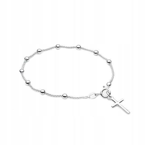  SILVER BRACELET pr. 925 Rosary Hand Chain Koreana