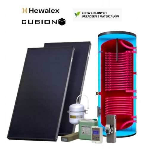  Komfort Plus solar set 2 Hewalex collectors + 200L hybrid heater