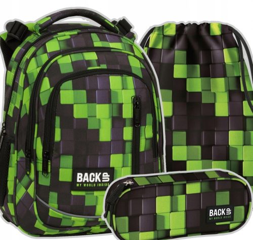  YOUTH SCHOOL BACKPACK FOR BOYS BACKUP PIXELE BLOCKS COLLECTION 2024 + 2 more products