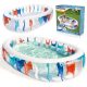  Bestway oval inflatable pool 229 x 152 cm