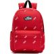  Vans New Skool school backpack red