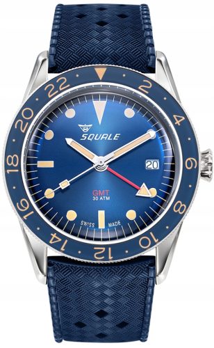  SQUALE Sub-39 GMT Vintage Blue SUB39GMTB.HTB Men's Watch