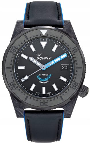  SQUALE T-183 Forged Carbon Blue Men's Watch T183FCBL