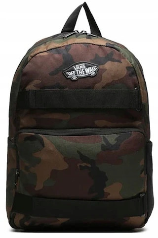 Vans SkatePack Youth School Backpack, Durable with Embroidered Logo VN0A3HMPZ5E1