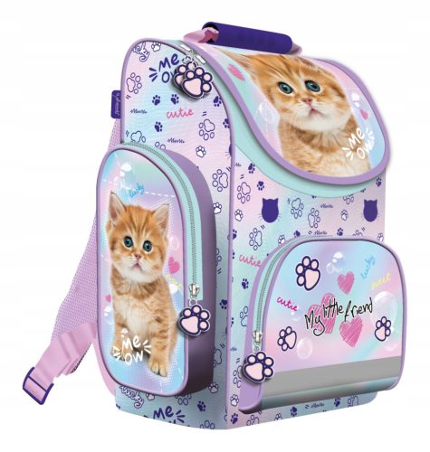  SIMPLE SCHOOL BAG MY LITTLE FRIEND KITTY ST. MAJEWSKI